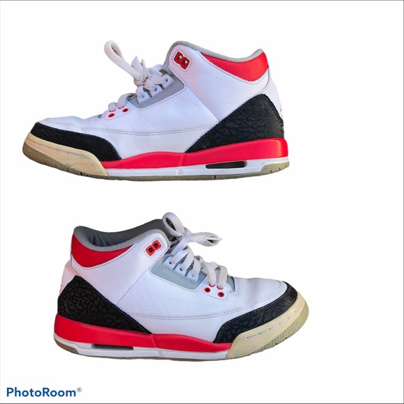 jordan 3s fire red